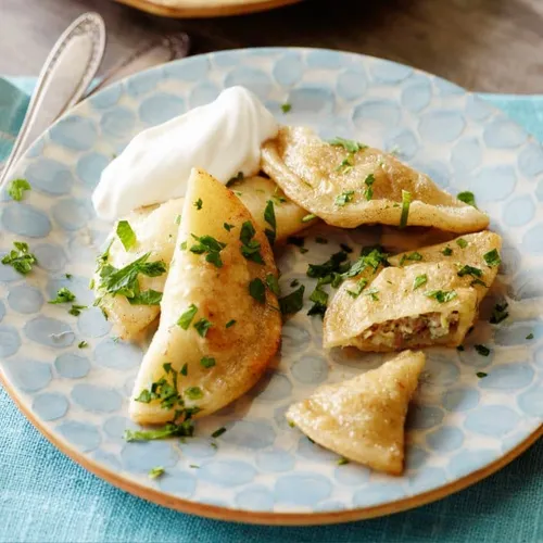 Green Garlic Pierogi