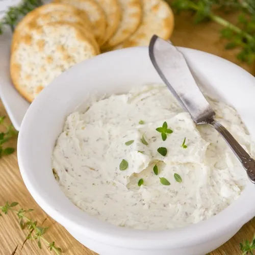 Garlic and Herb Cheese Spread - - Easy to make